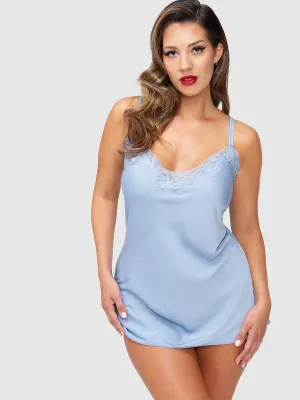 Loretta Satin Chemise by Frederick's of Hollywood