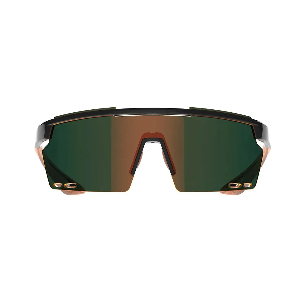 Magicshine Rouler Classic Sports Sunglasses (Black/Orange)