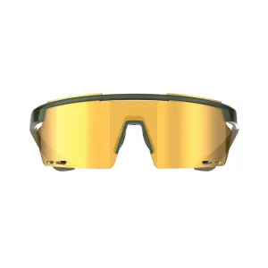 Magicshine Rouler Classic Sports Sunglasses (Green/Brown)