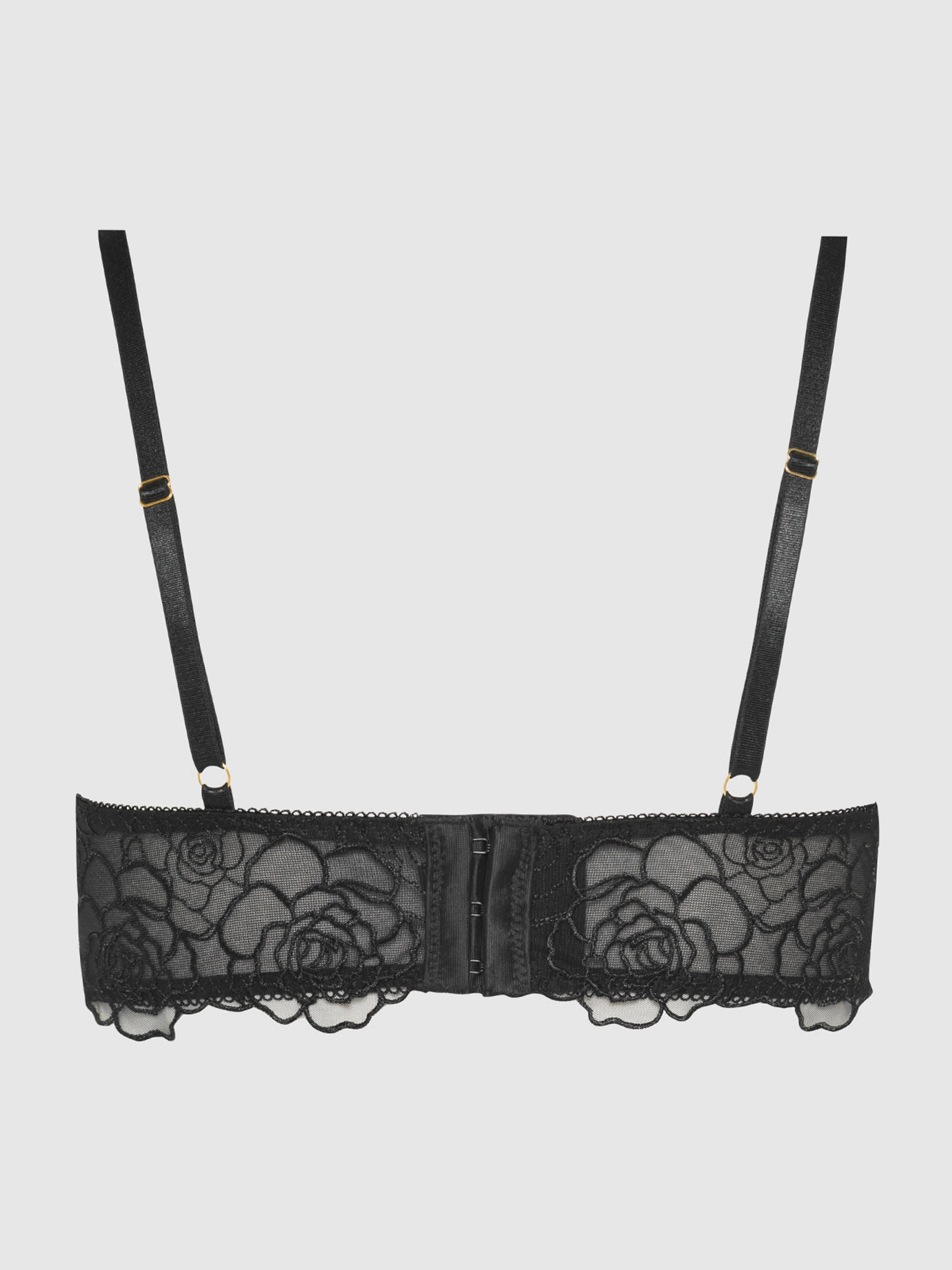 Melrose Embroidered Unlined Bra by Frederick's of Hollywood