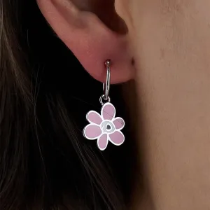 Mirage Gesture Earring 'Pink Carnation'