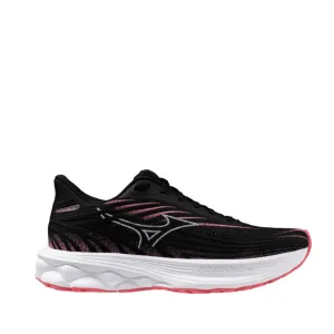 Mizuno Women's Wave Skyrise 6 Running Shoes in Black/Camellia Rose SS25