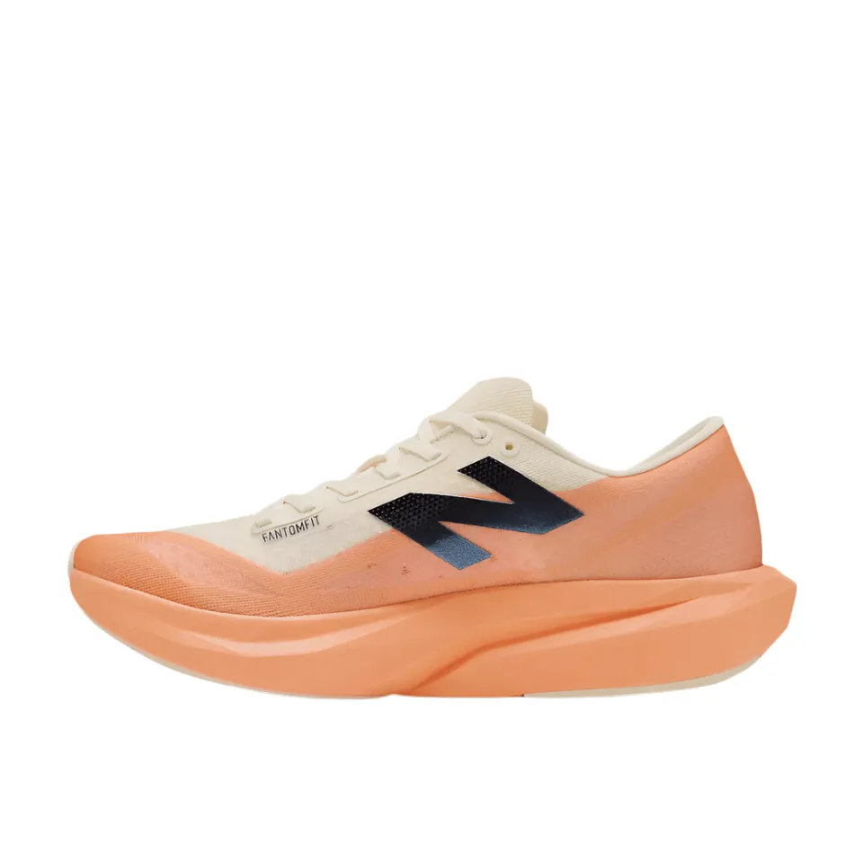 New Balance Women's FuelCell Rebel V4 Running Shoes in Hot Mango/Angora/Black SS25