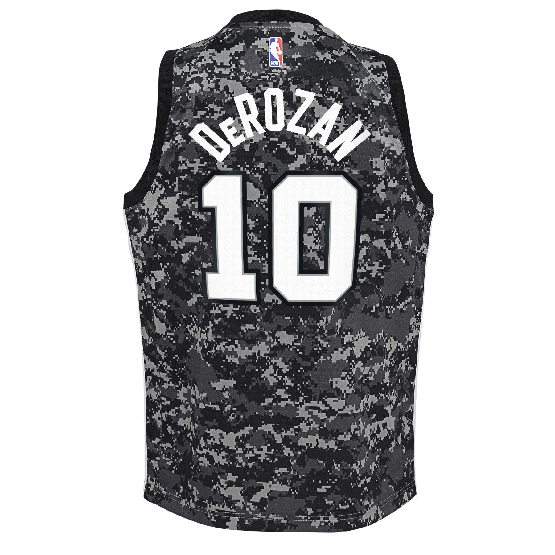 Nike NBA Youth San Antonio Spurs Derozan Demar #10 City Edition Swingman Jersey