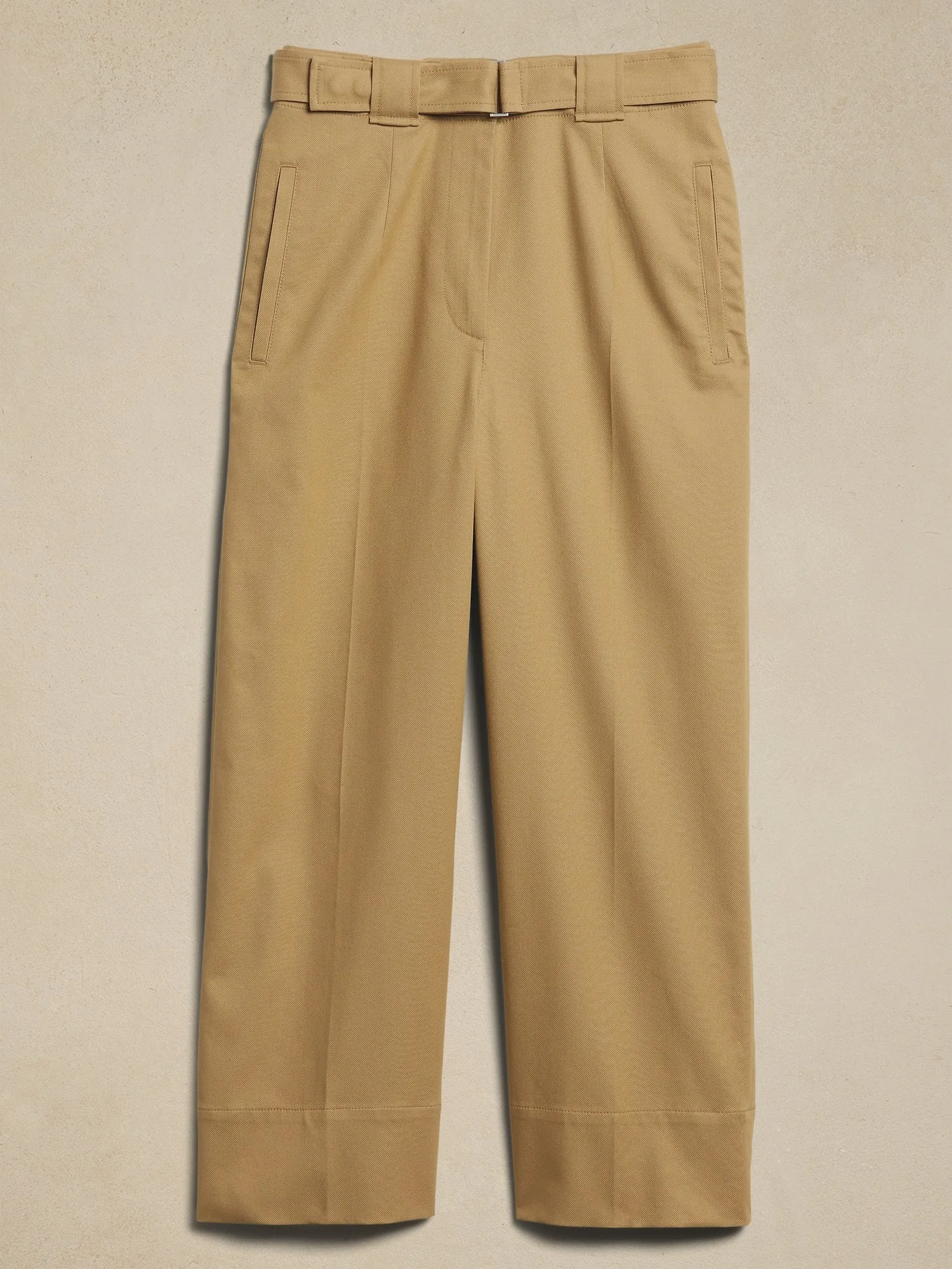Oceanside Wide-Leg Cropped Pant Banana Republic
