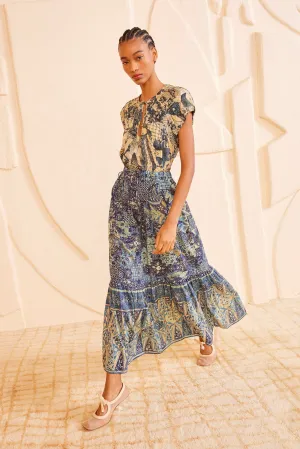 Olina Skirt - Portofino Ulla Johnson