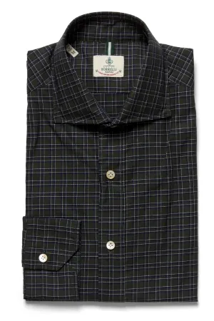Olive Window Plaid Shirt