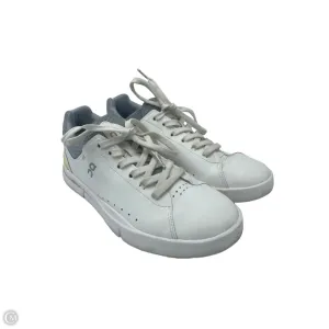 ON "The Roger" Designer Athletic Shoe In White, Size: 8.5