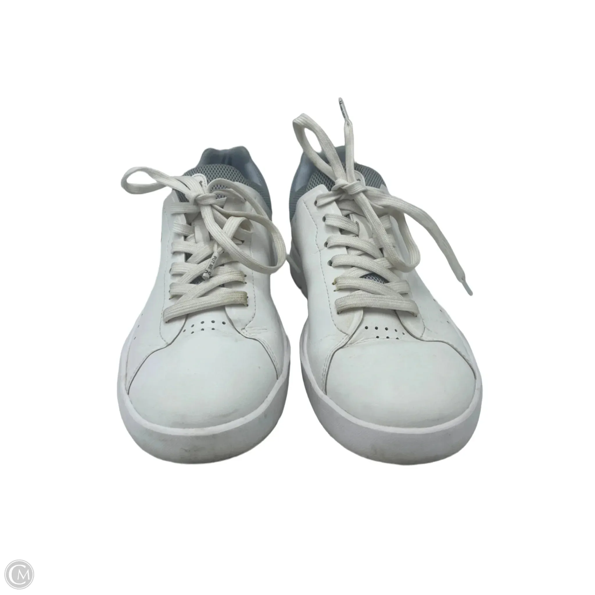 ON "The Roger" Designer Athletic Shoe In White, Size: 8.5