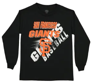 Outerstuff MLB Youth San Francisco Giants Long Sleeve Baseball Tee