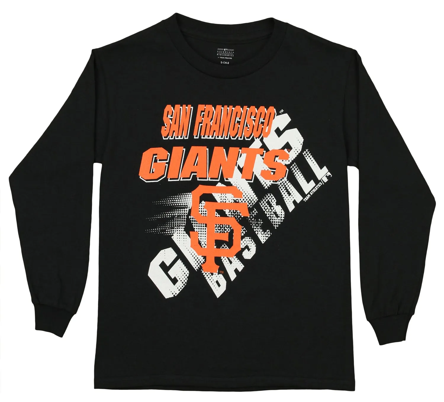 Outerstuff MLB Youth San Francisco Giants Long Sleeve Baseball Tee