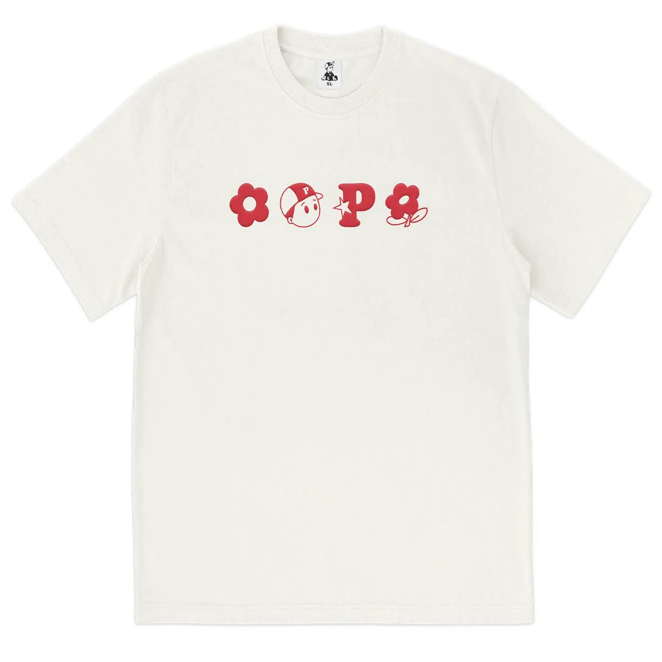 Pawa Sports Monogram T-Shirt Cream