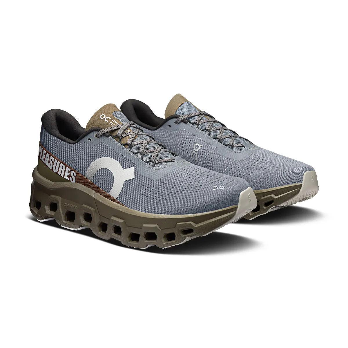   PLEASURES   The LOOP Running Supply Cloudmonster 2 'Mist Olive'