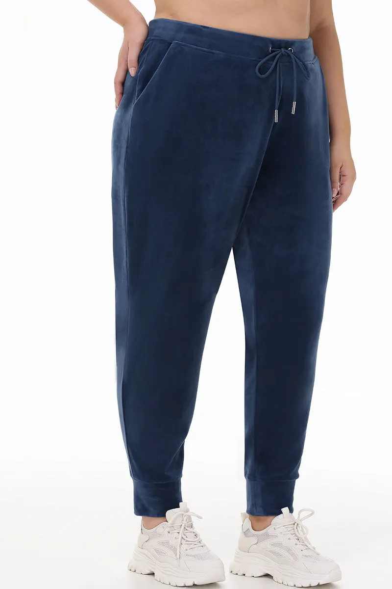 Plus-Size Big Bling Velour Jogger by Juicy Couture