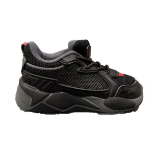Puma Boys Black Batman Sneakers