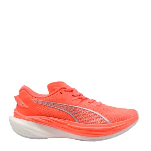 Puma Women's Deviate NITRO 3 Running Shoes in Glowing Red/Puma Silver SS25