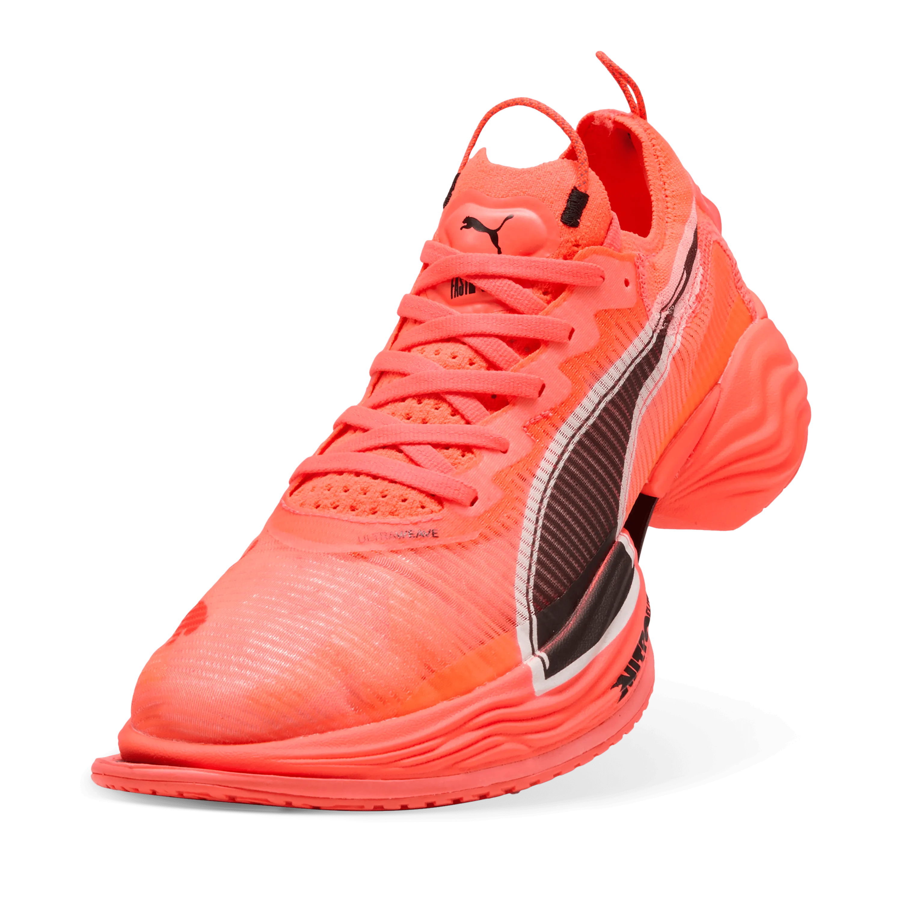 Puma Women's Fast-R NITRO Elite 2 Running Shoes in Glowing Red/Puma White SS25