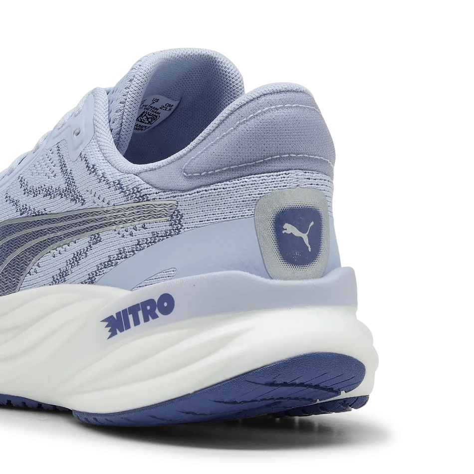 Puma Women's Magnify NITRO 2 Running Shoes in Cool Weather/Blue Crystal SS25