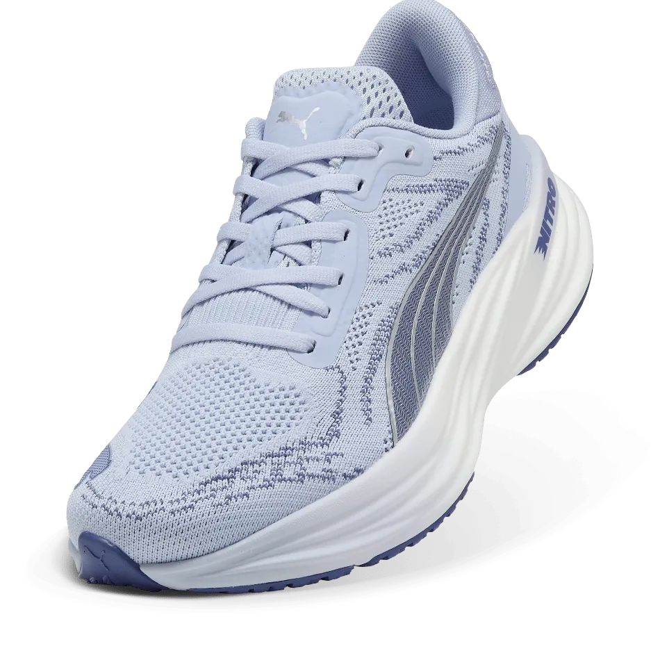 Puma Women's Magnify NITRO 2 Running Shoes in Cool Weather/Blue Crystal SS25