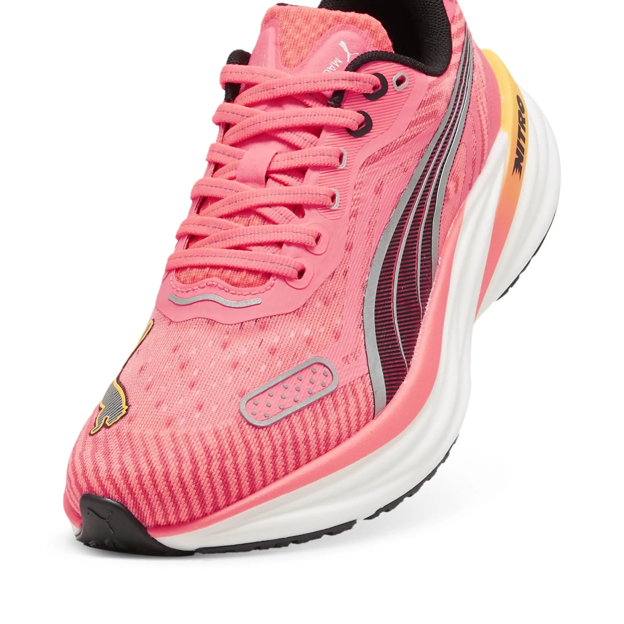 Puma Women's Magnify NITRO 2 Tech - Sun Stream-Sunset Glow-PUMA White - AW24