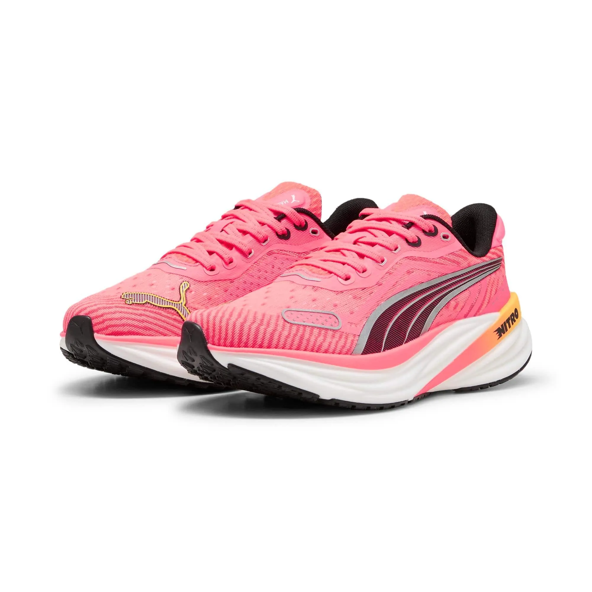 Puma Women's Magnify NITRO 2 Tech - Sun Stream-Sunset Glow-PUMA White - AW24