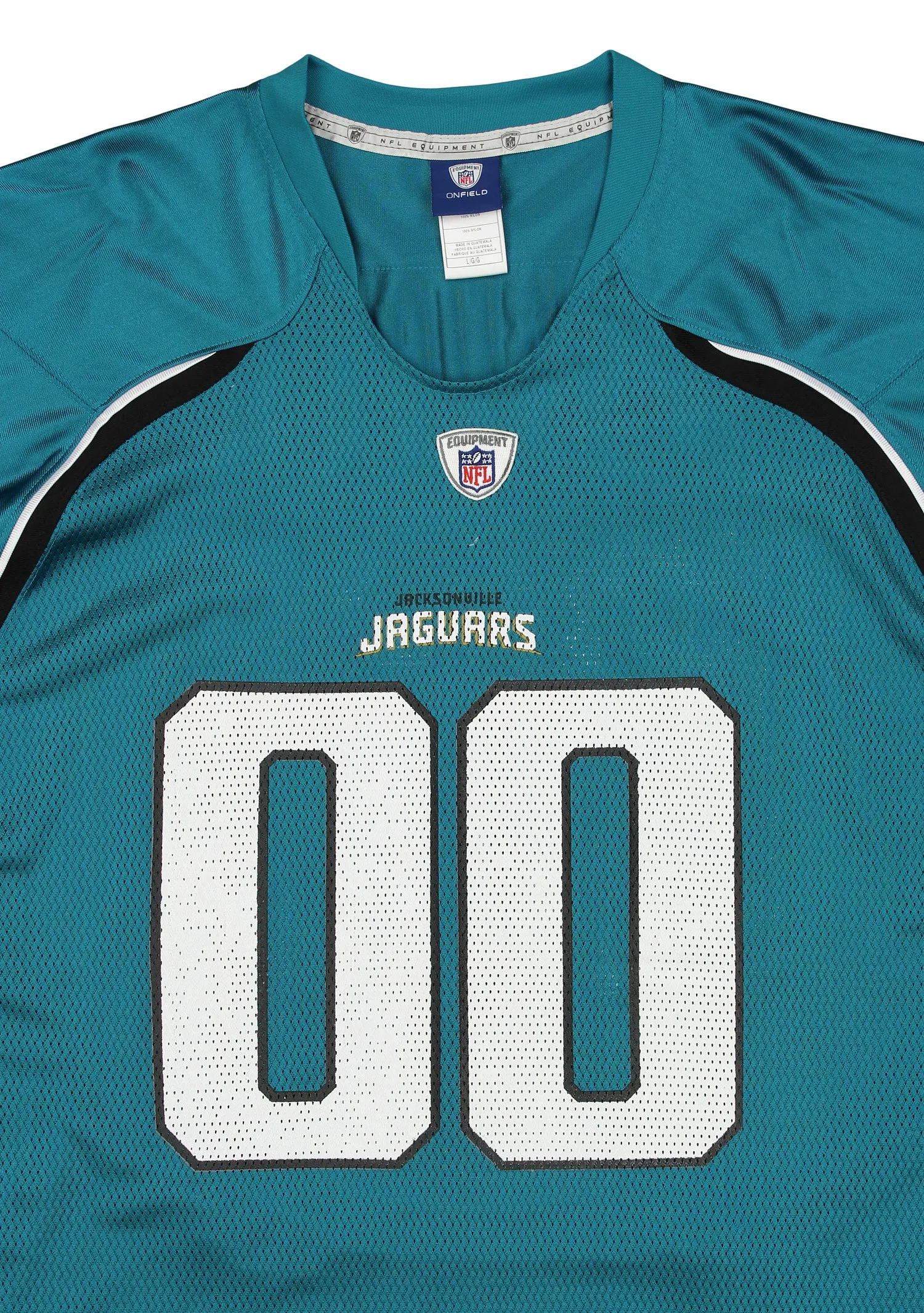 Reebok Jacksonville Jaguars #00 NFL Men's Team Replica Jersey, Teal