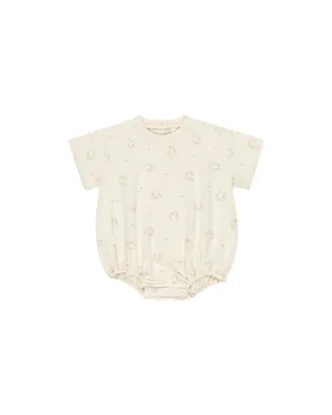 Relaxed Bubble Romper || Horseshoes