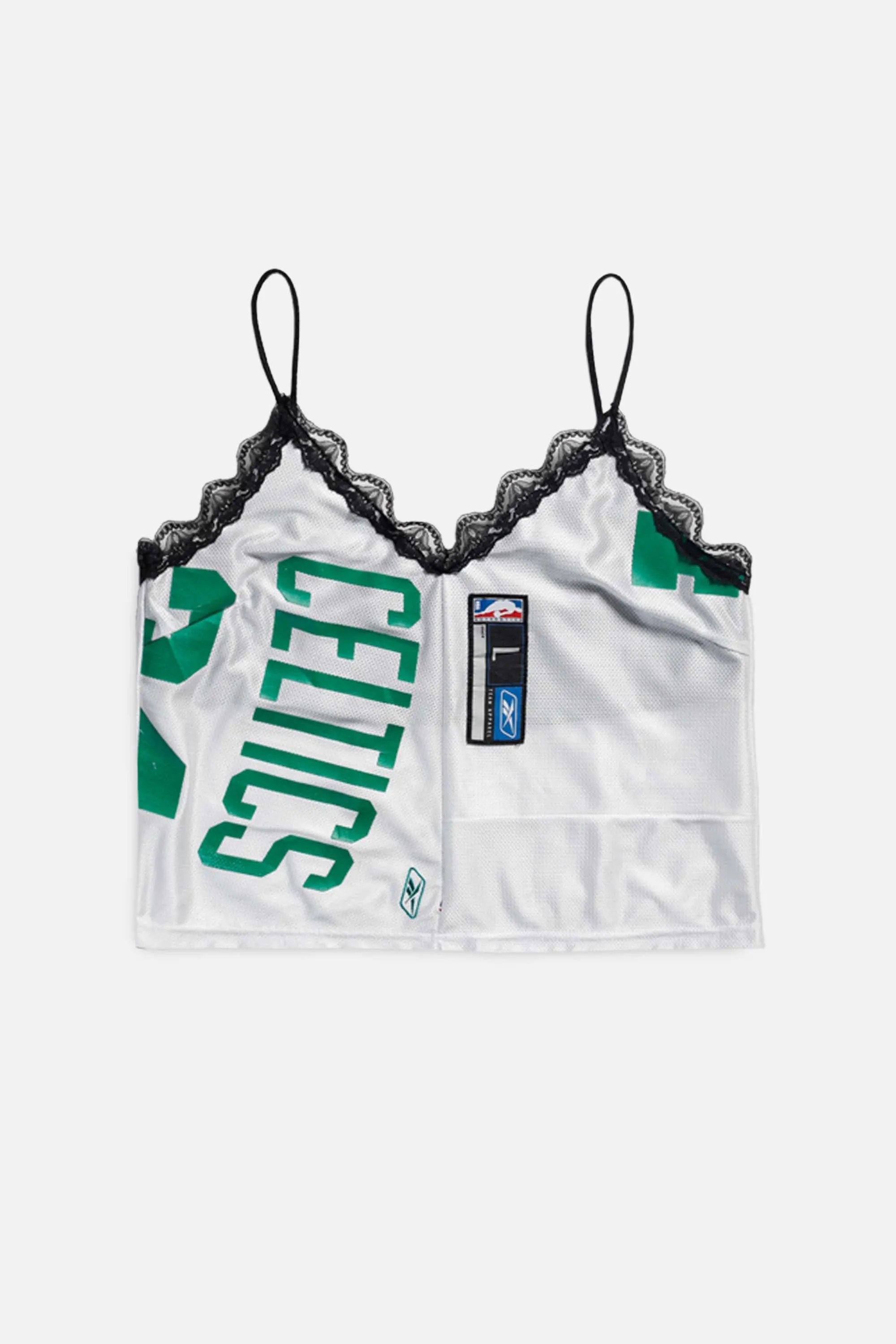 Rework Boston Celtics NBA Lace Tank - L Frankie