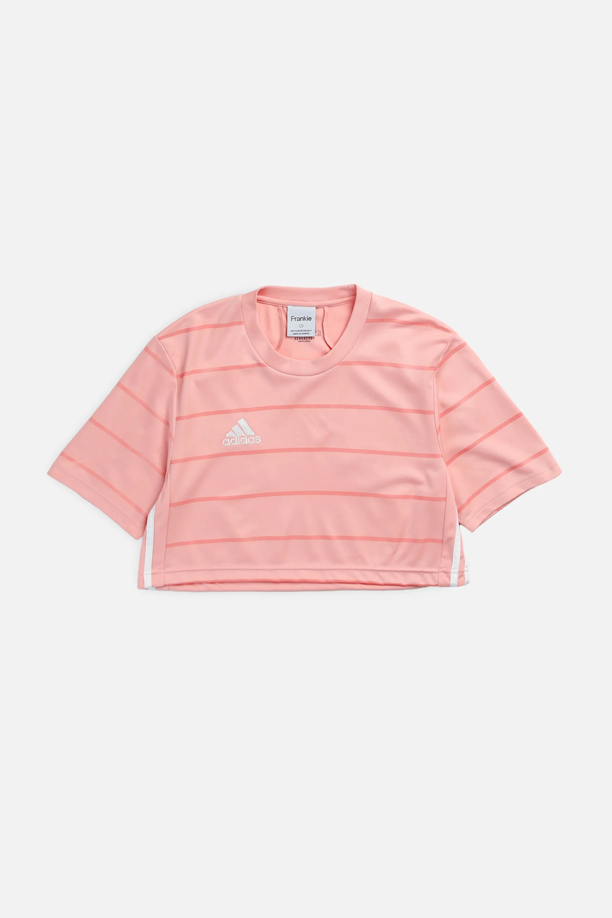 Rework Crop Adidas Soccer Jersey - S Frankie