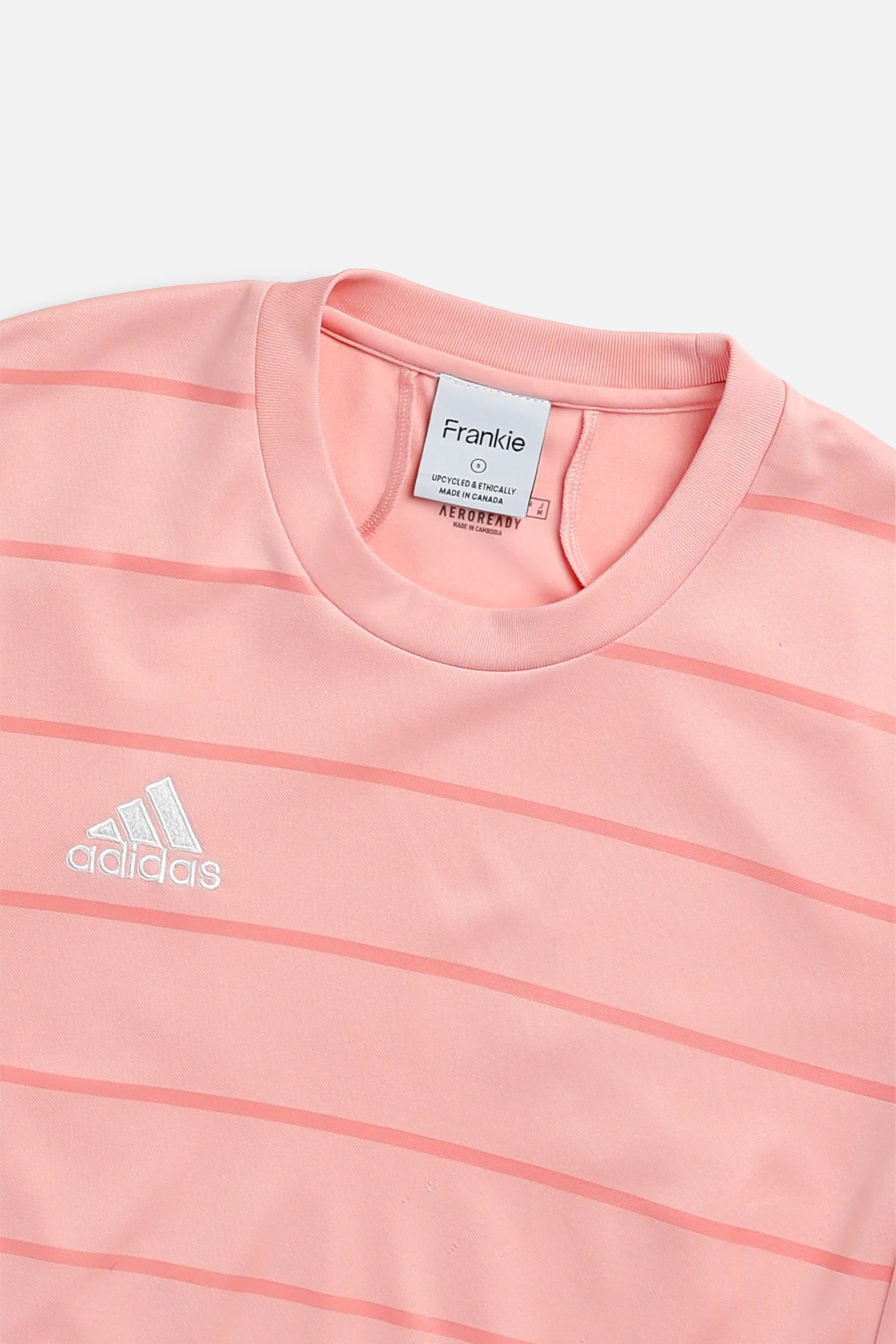 Rework Crop Adidas Soccer Jersey - S Frankie