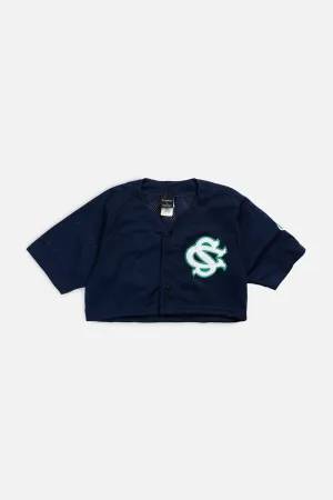Rework Crop Baseball Jersey - M Frankie
