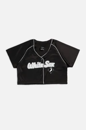 Rework Crop Chicago White Sox MLB Jersey - M Frankie