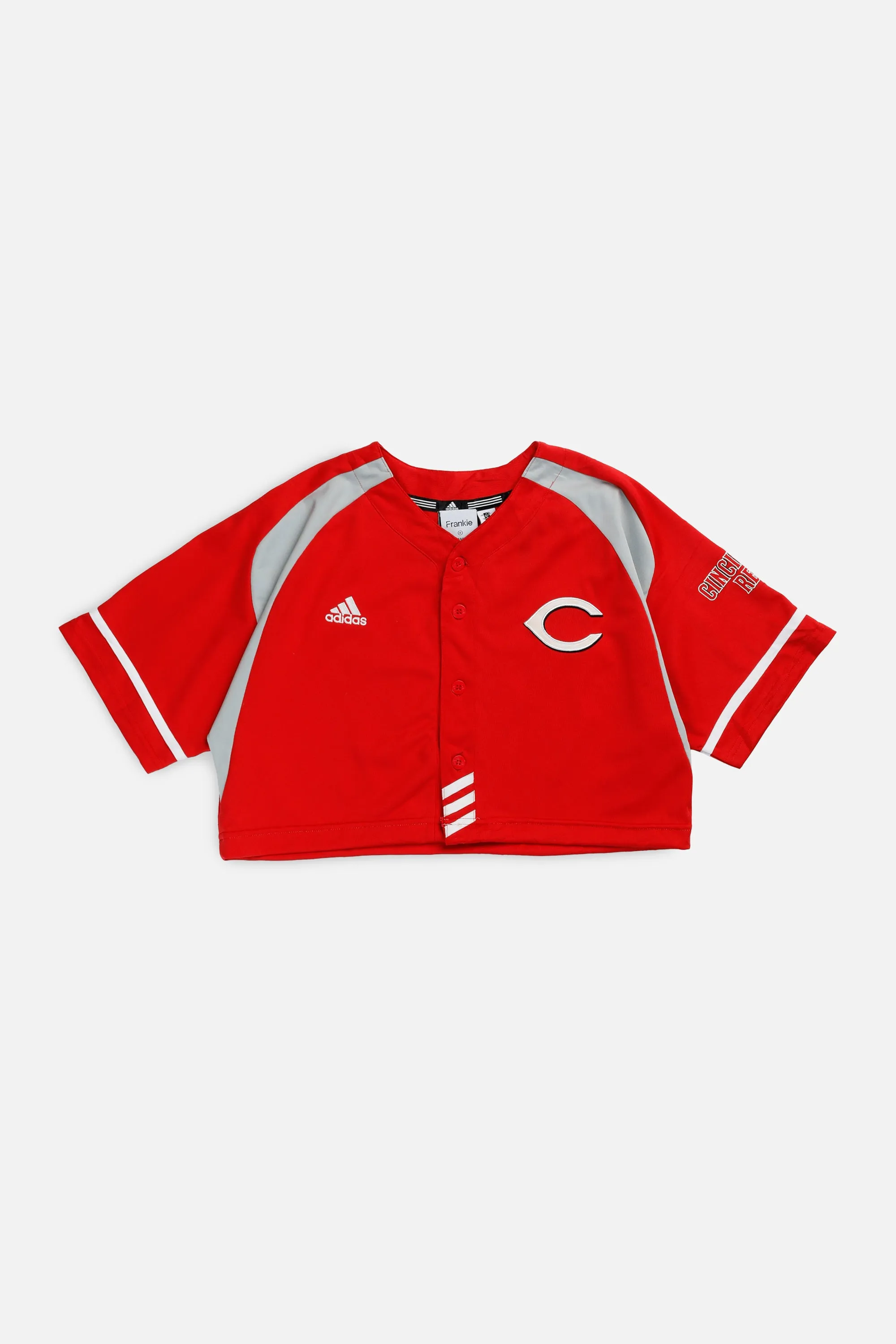 Rework Crop Cincinnati Reds MLB Jersey - M Frankie