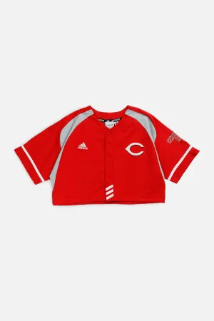 Rework Crop Cincinnati Reds MLB Jersey - M Frankie