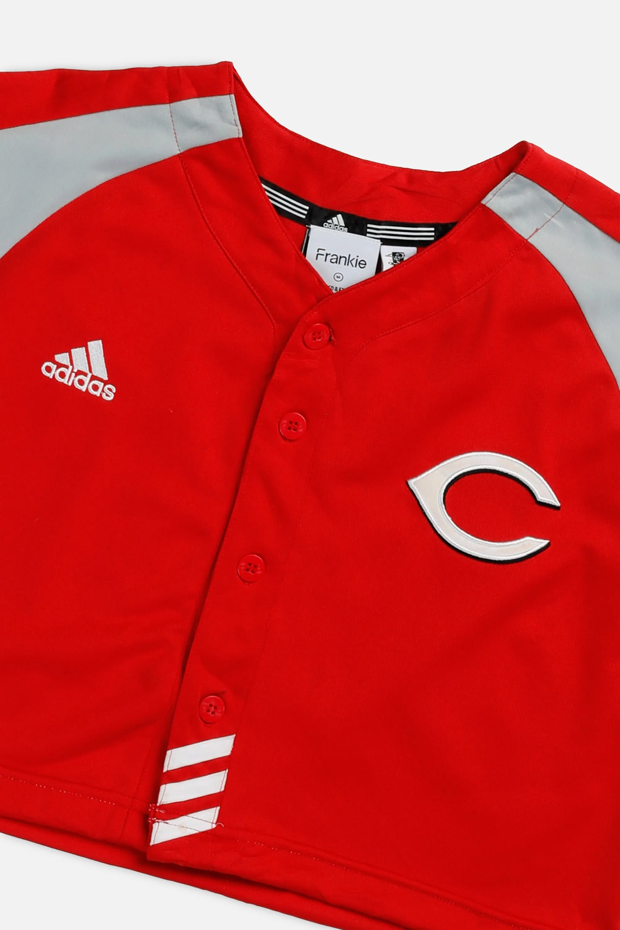 Rework Crop Cincinnati Reds MLB Jersey - M Frankie