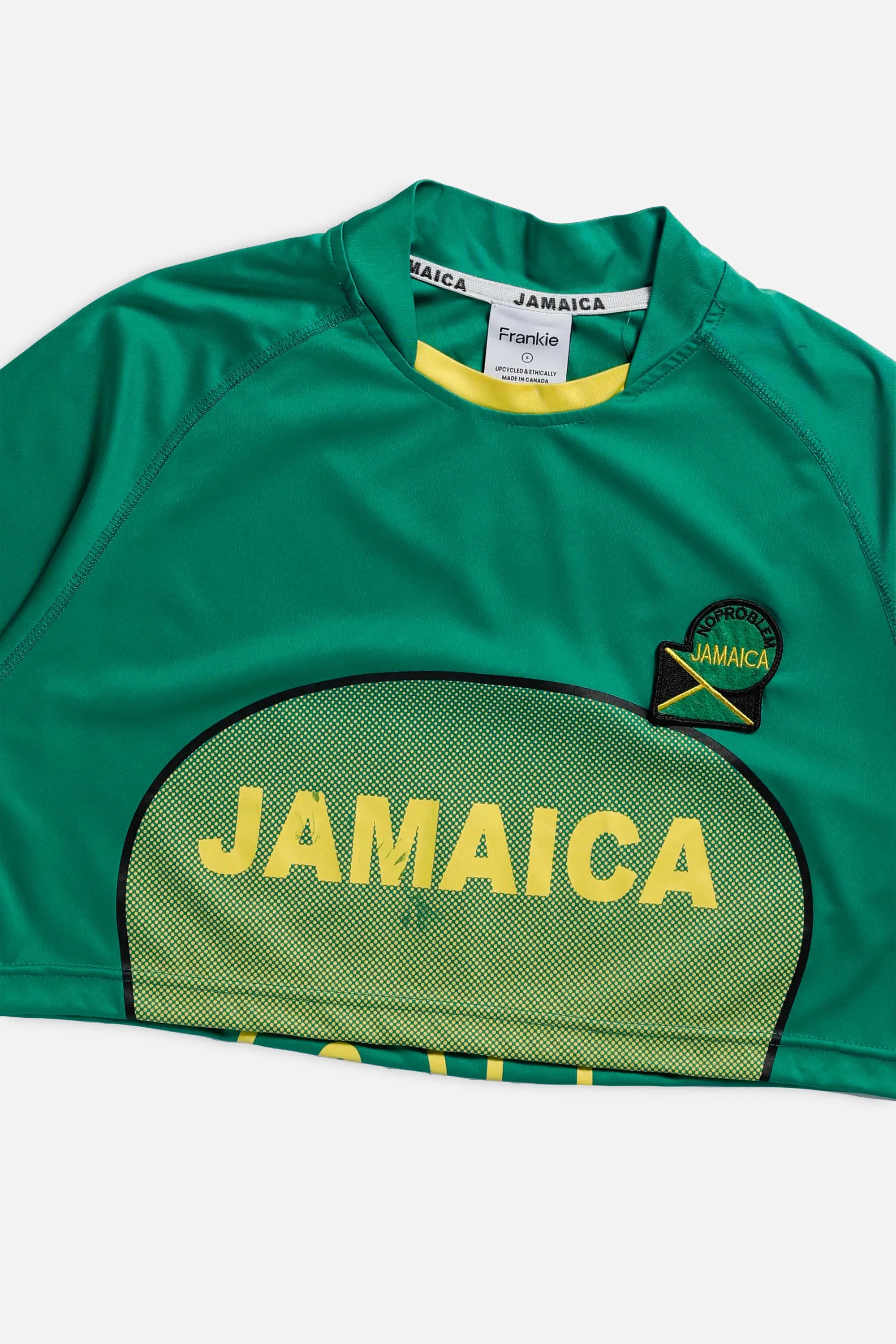 Rework Crop Jamaica Soccer Jersey - S Frankie