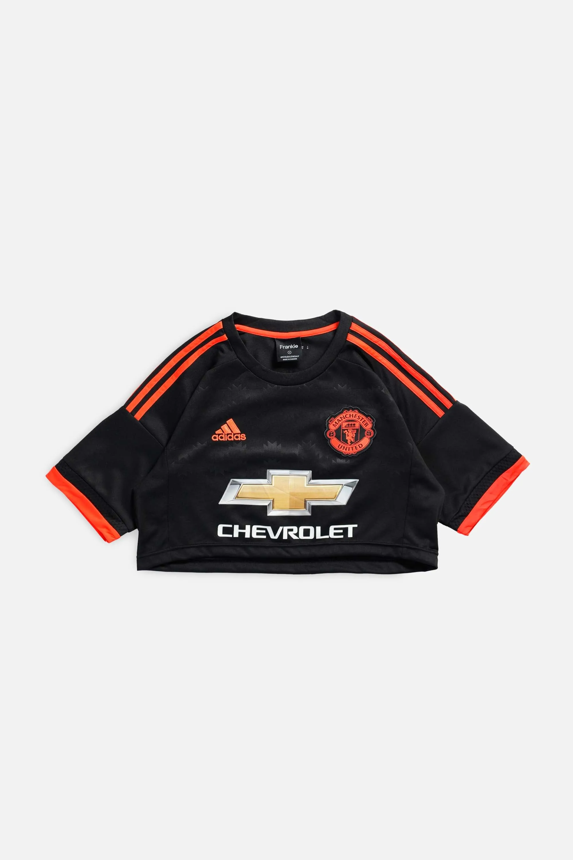 Rework Crop Manchester Soccer Jersey - S Frankie