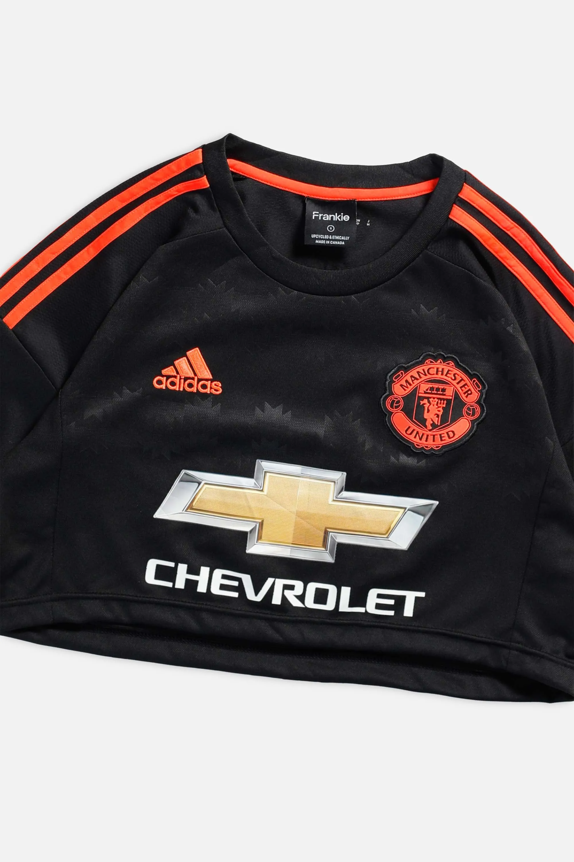 Rework Crop Manchester Soccer Jersey - S Frankie