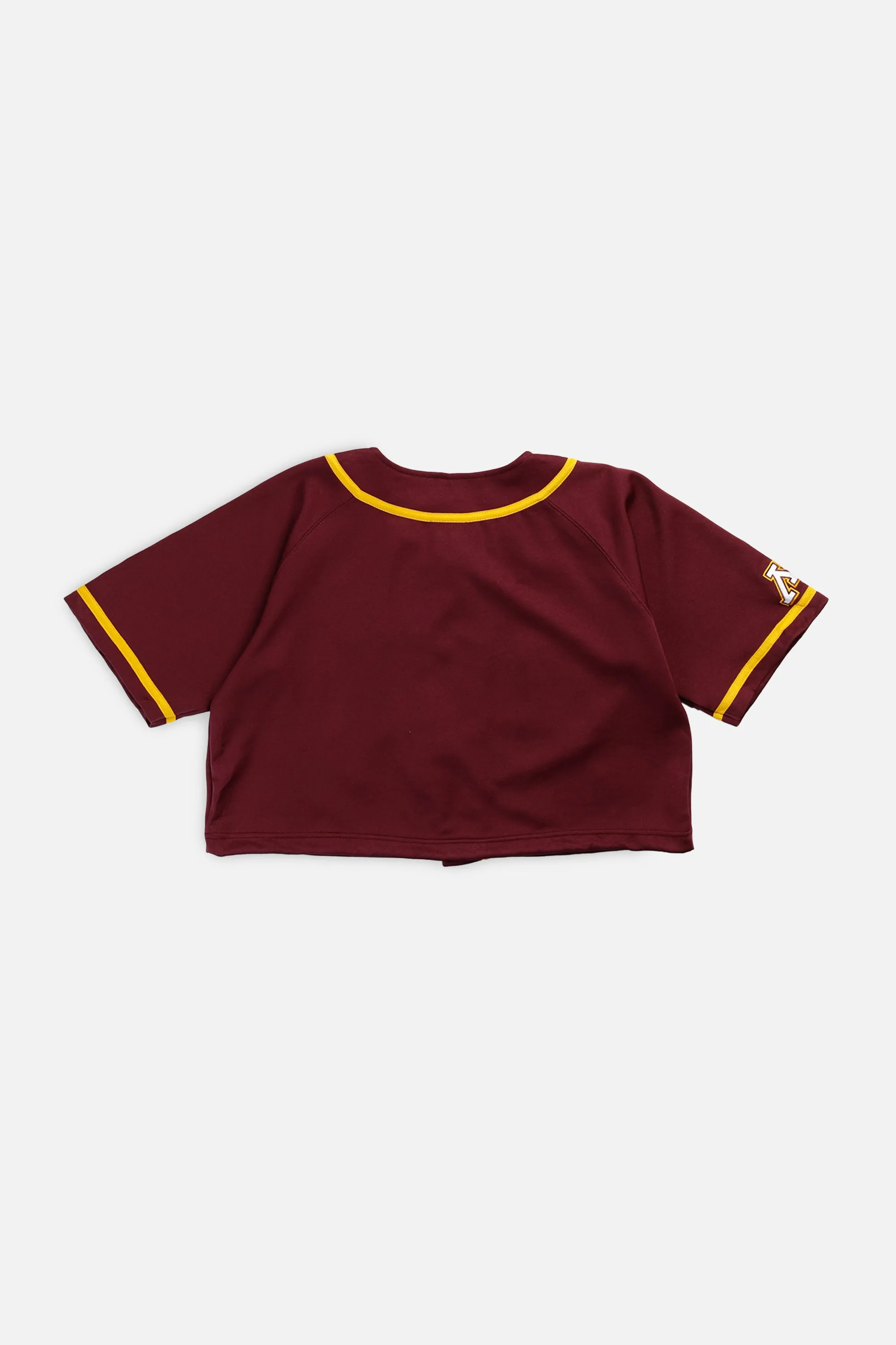 Rework Crop Minnesota Golden Gophers NCAA Baseball Jersey - M Frankie