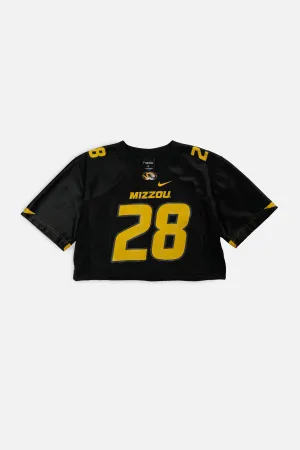 Rework Crop Missouri Tigers NCAA Jersey - XS Frankie