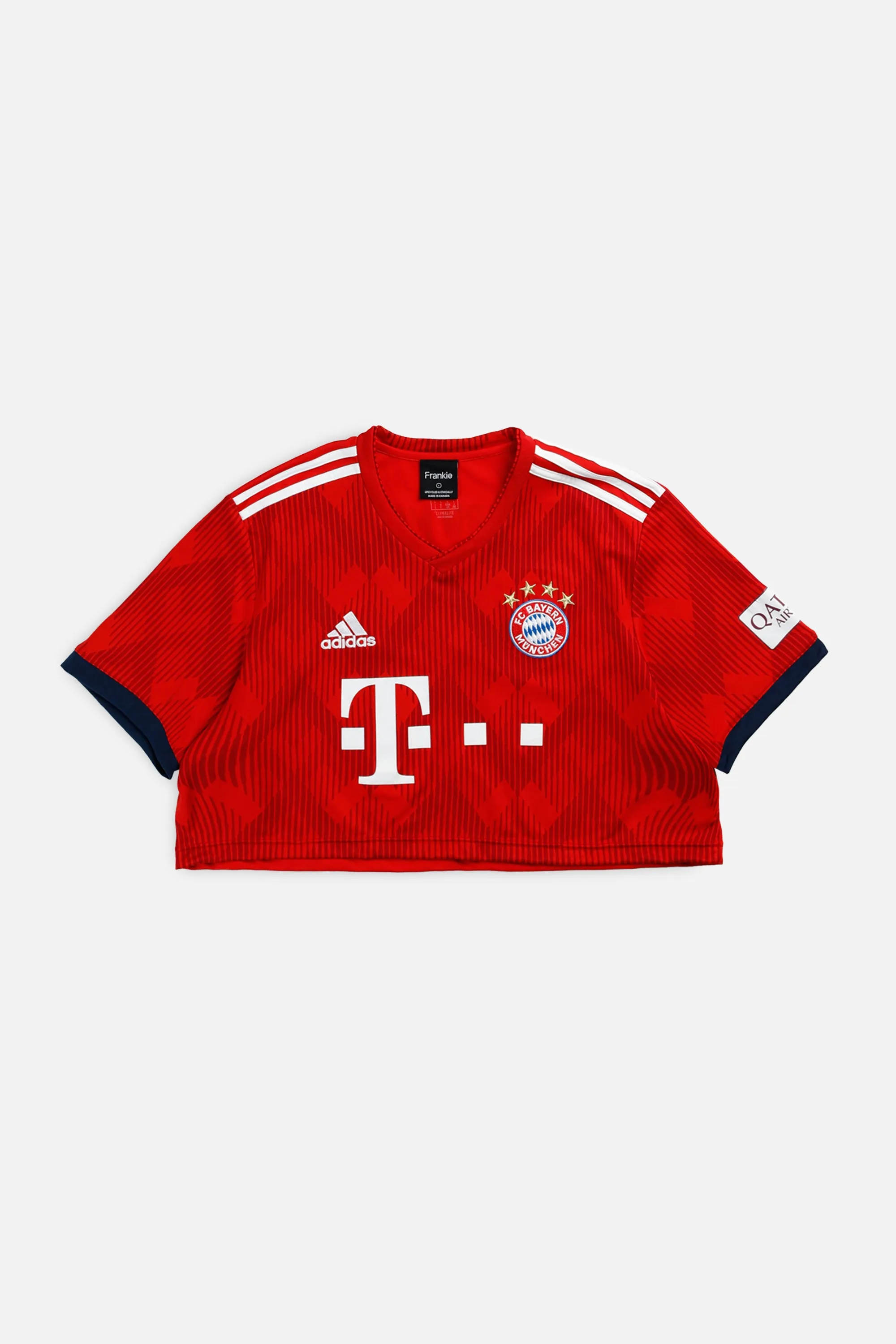 Rework Crop Munich Soccer Jersey - L Frankie