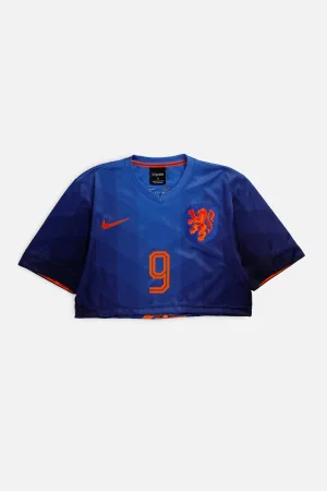 Rework Crop Netherlands Soccer Jersey - S Frankie