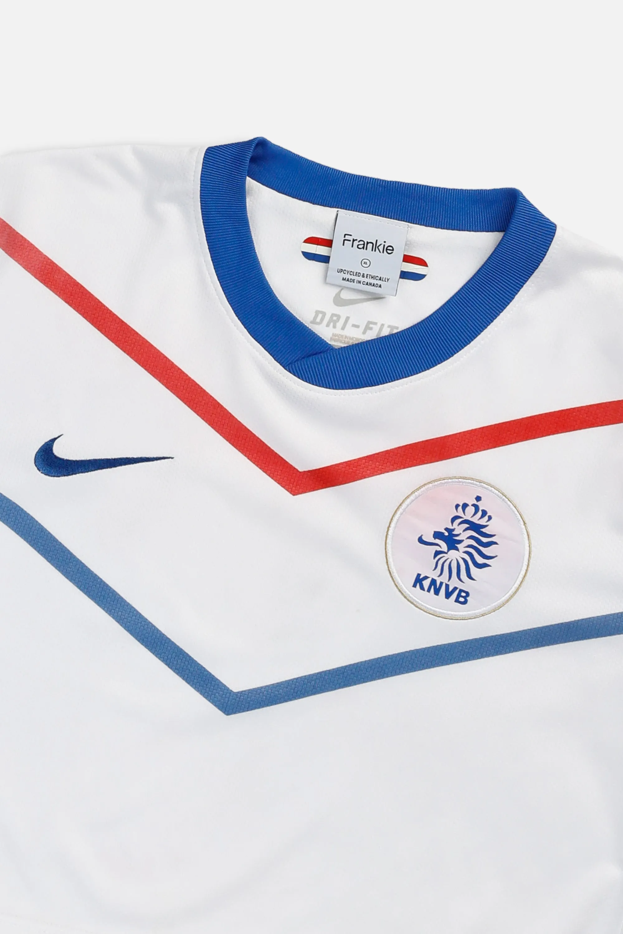 Rework Crop Netherlands Soccer Jersey - XL Frankie
