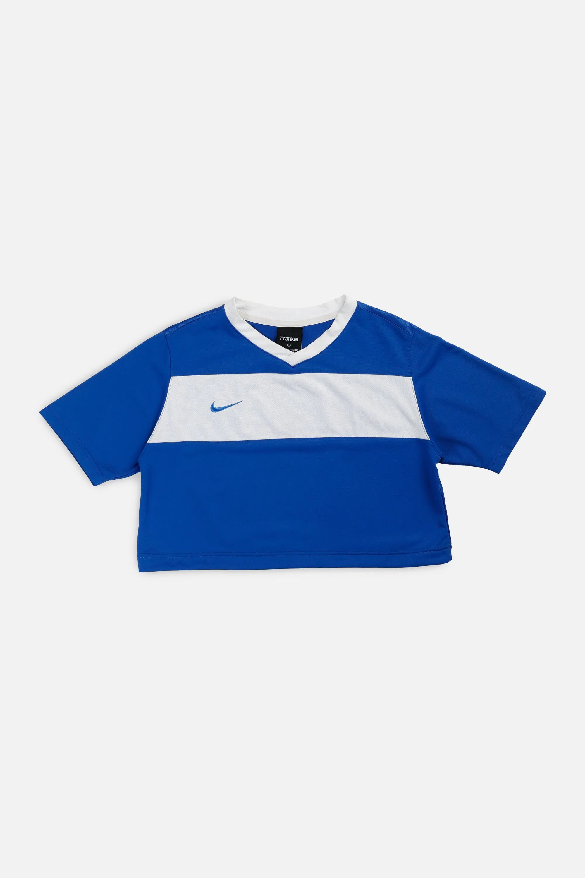 Rework Crop Nike Soccer Jersey - S Frankie