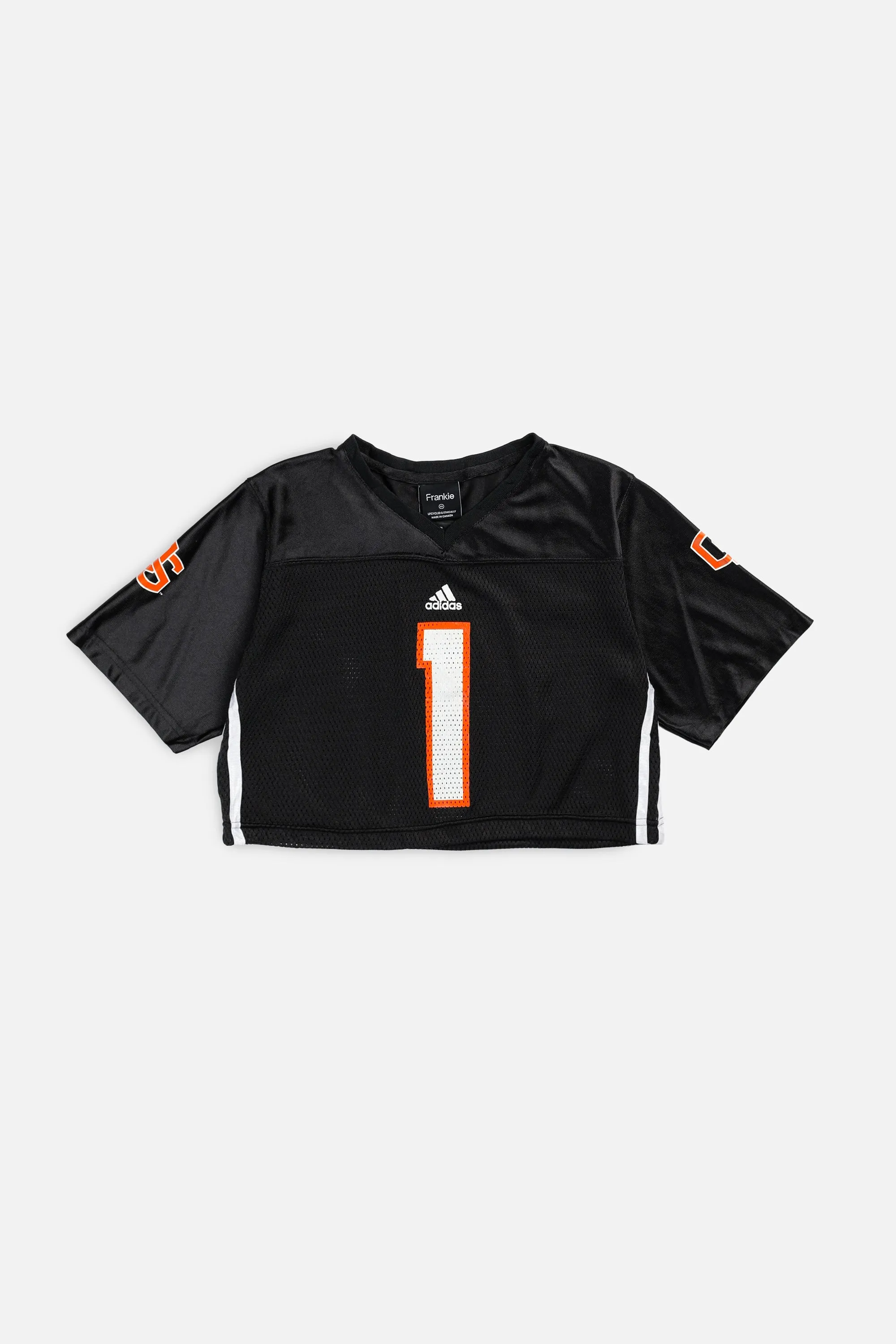 Rework Crop Oregon State Beavers NCAA Jersey - XS Frankie