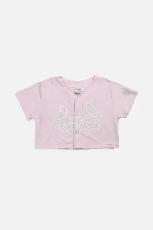 Rework Crop St. Louis Cardinals MLB Jersey - M Frankie