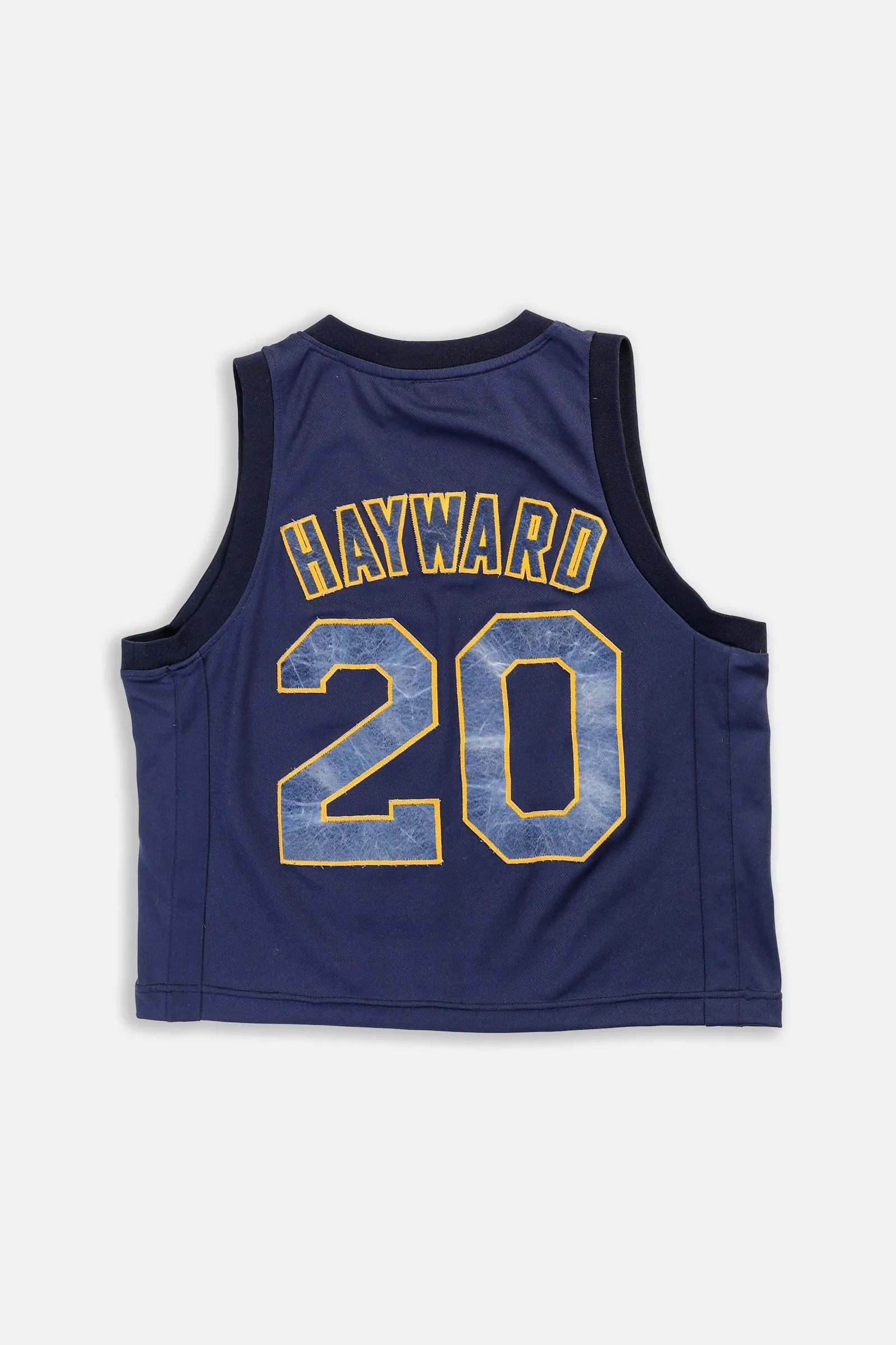 Rework Crop Utah Jazz NBA Jersey - L Frankie