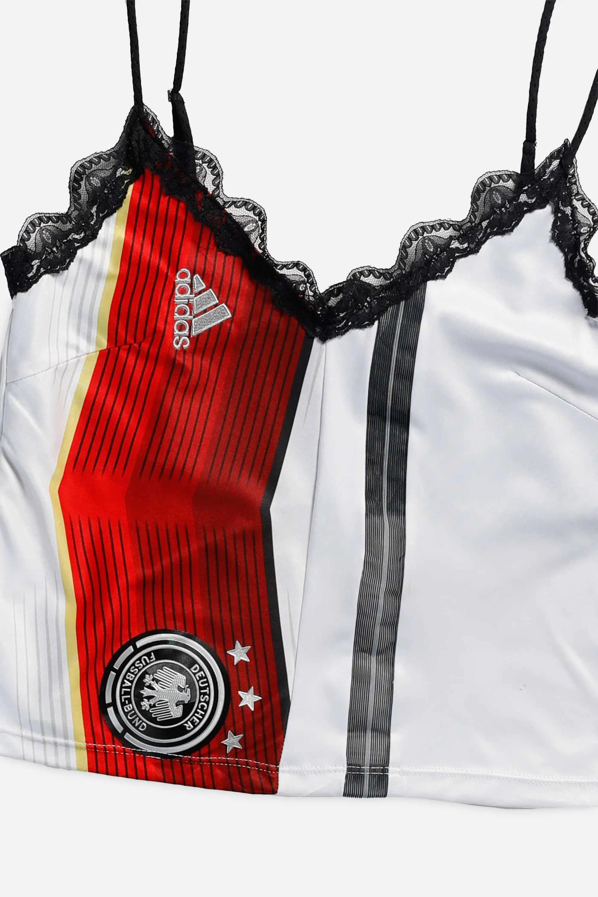 Rework Germany Soccer Lace Tank - XS Frankie