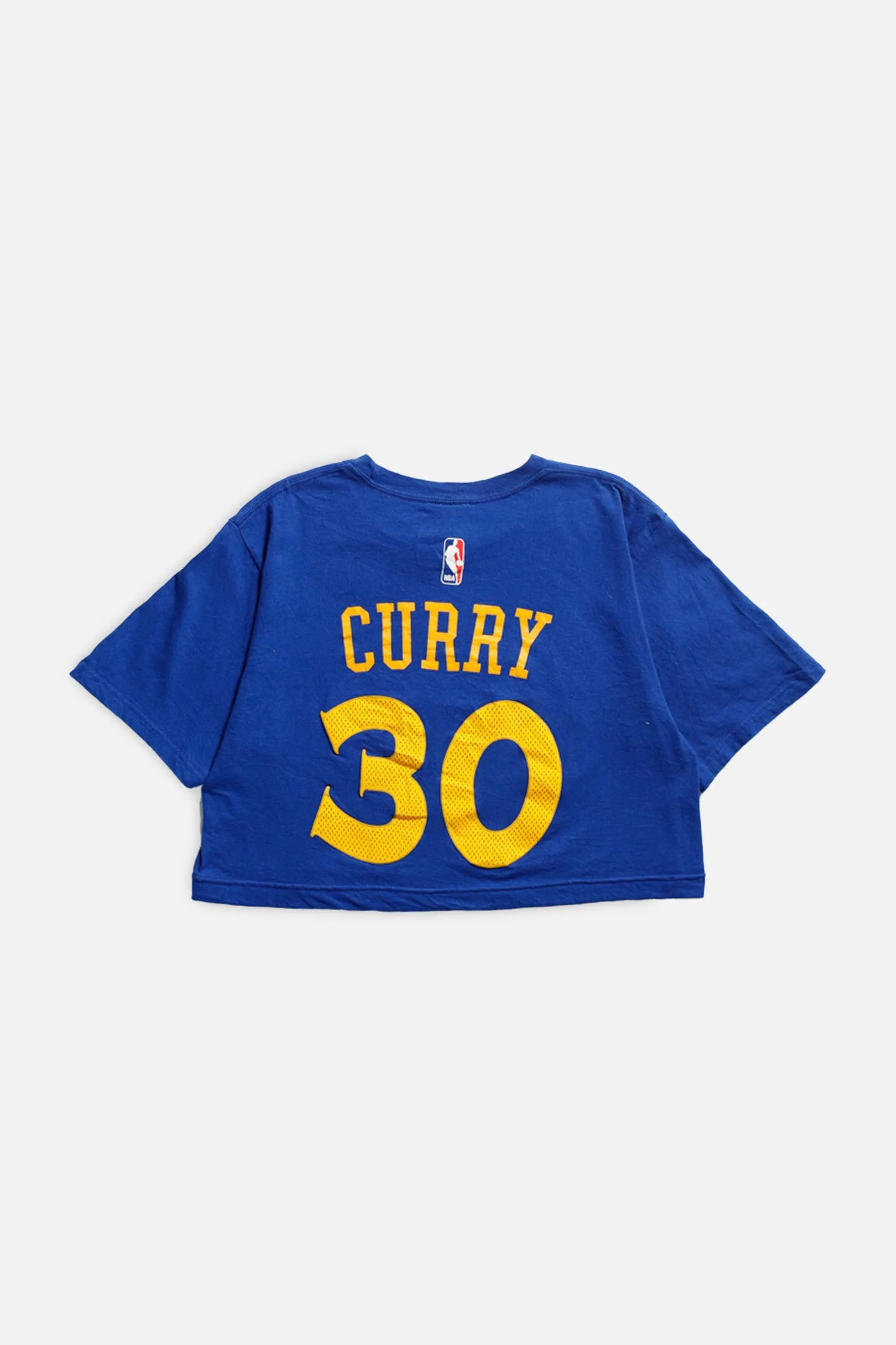 Rework Golden State Warriors NBA Crop Tee - S Frankie