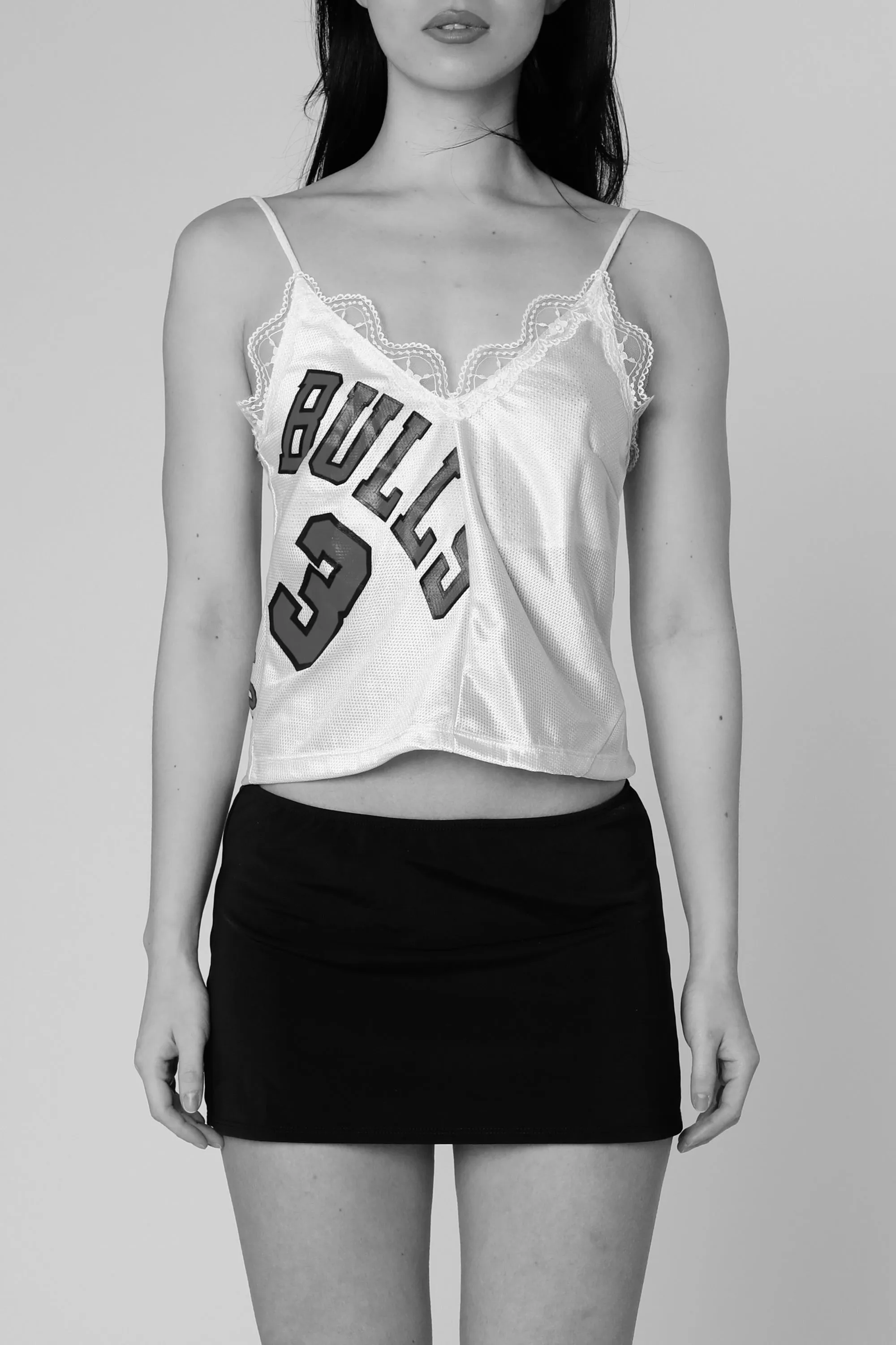 Rework Minnesota Comets Basketball Lace Tank - S Frankie